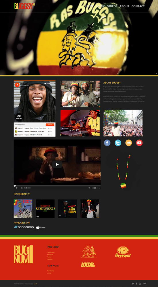 buggsy mc website