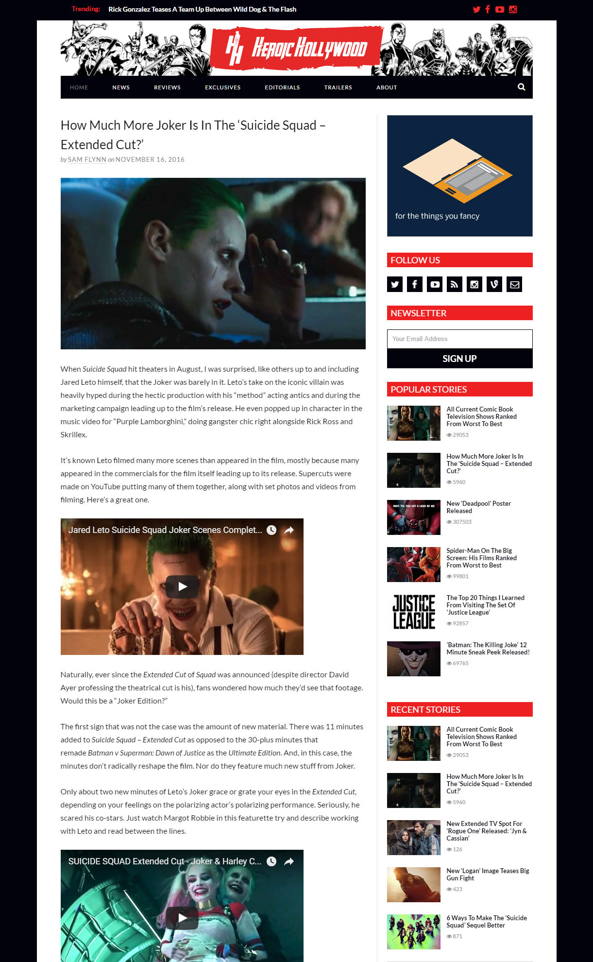 heroic hollywood post