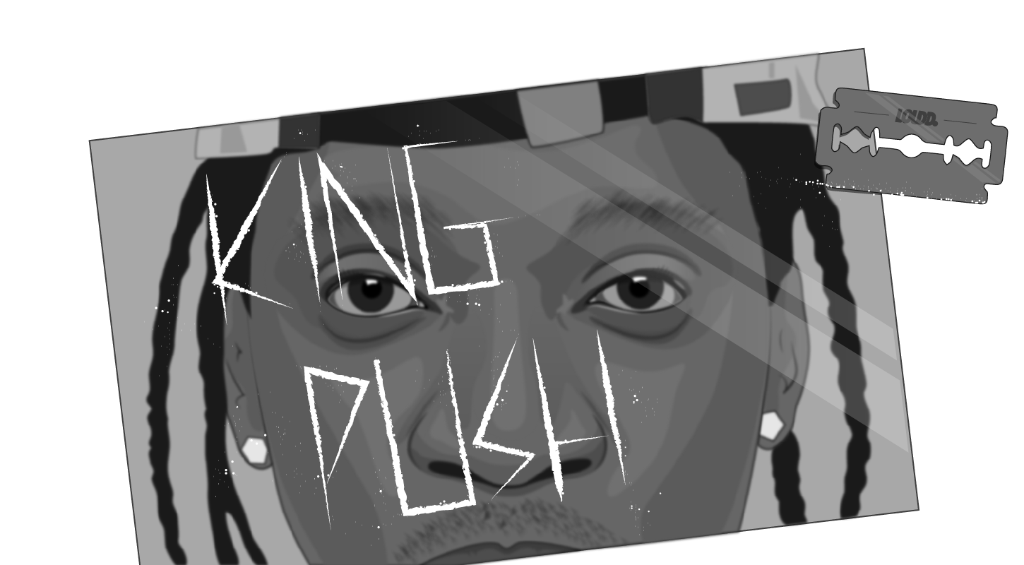 pusha t illustration king push