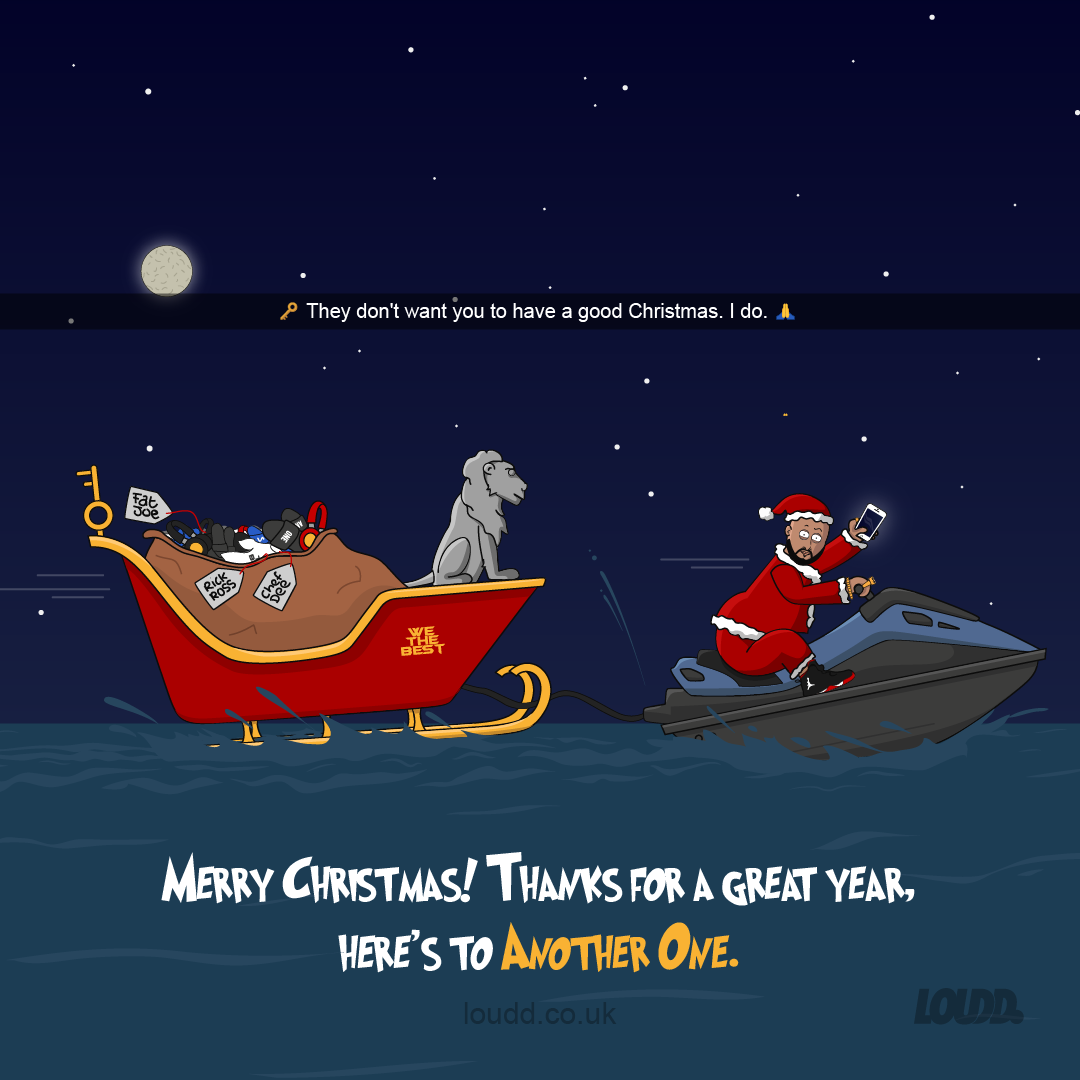 dj khaled christmas card